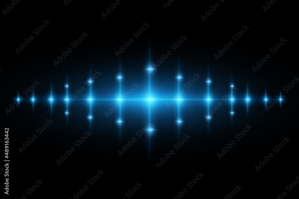 Abstract light effect isolated on black background. Vector glares for your project. Flare and glare. Sci-fi blue rays. Glowing lines Abstract light effect isolated on black background. Vector glares for your project. Flare and glare. Sci-fi blue rays. Glowing lines