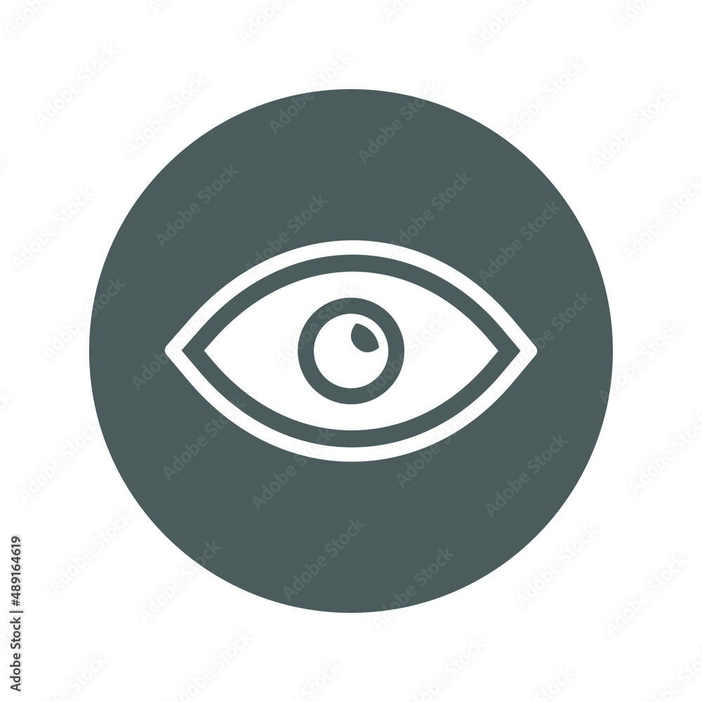 Gaze, look, eye search icon. Gray vector sketch. Gaze, look, eye search icon. Gray vector sketch.
