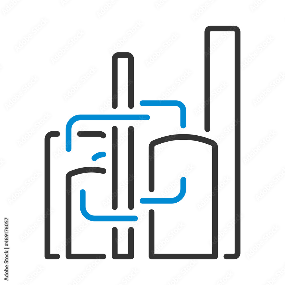 Chemical Plant Icon Chemical Plant Icon