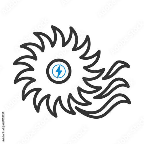 Water Turbine Icon