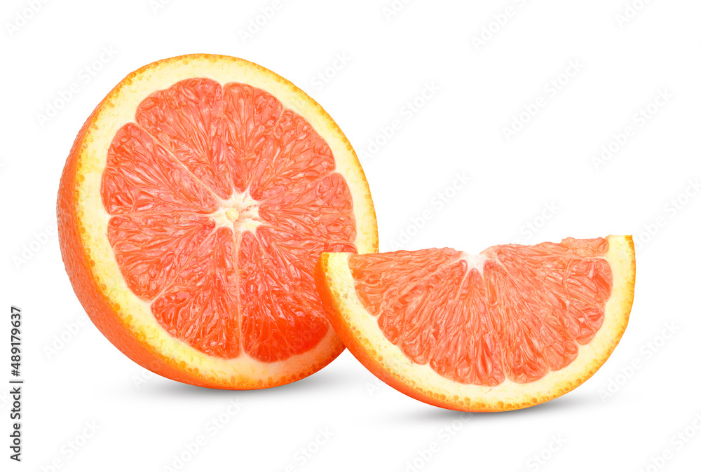 Caracara Orange isolated on white background Caracara Orange isolated on white background
