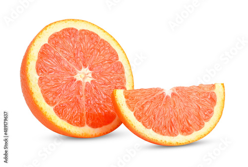 Caracara Orange isolated on white background