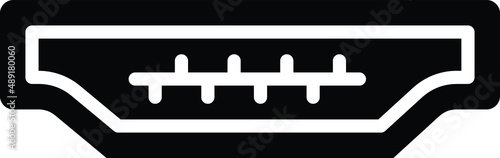 Hdmi Port Vector Icon Design Illustration