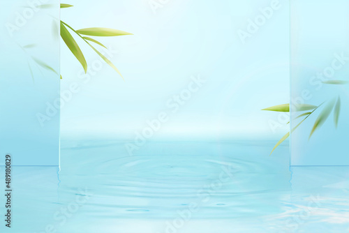 Asian zen style product background