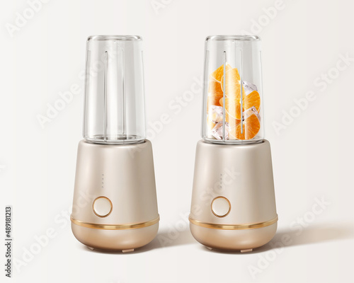 Set of smoothie maker appliances