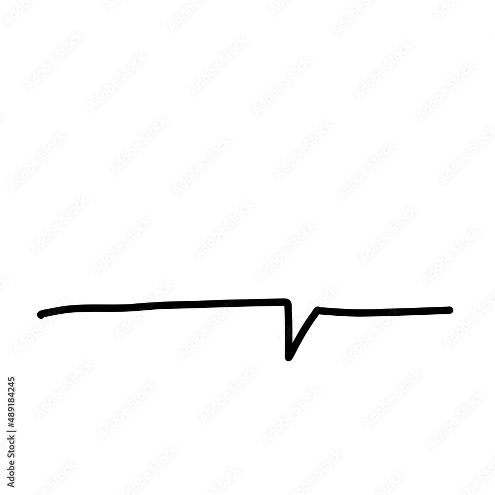 Illustration material |Simple handwritten speech bubble, black, no fill Illustration material |Simple handwritten speech bubble, black, no fill