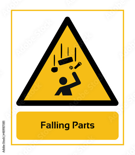 Flling Parts. Warning Signs. ISO 7010 Sign. Signs of Danger And Alerts. Caution Signs.
