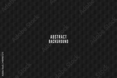 Vector abstract 3D square pattern geometric with gradient texture background.