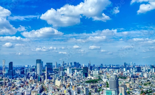 東京風景　渋谷・新宿方面