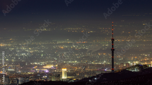 The sleepless big city of Almaty
