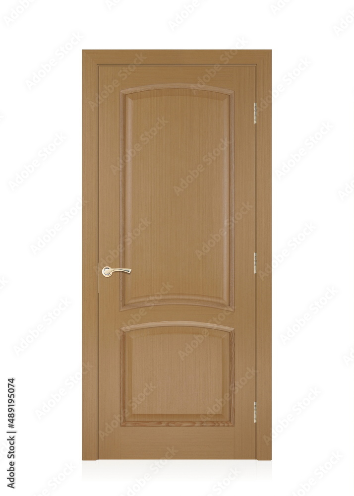 the inner door is new made of natural veneer with a beautiful texture with fittings the inner door is new made of natural veneer with a beautiful texture with fittings