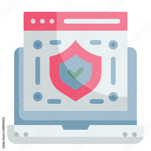 antivirus flat icon