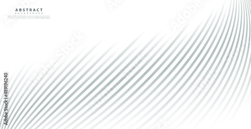 Abstract warped Diagonal Striped Background. Vector curved twisted slanting, waved lines texture. Brand new style for your business design.