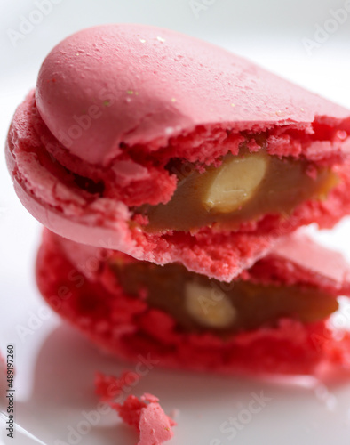 Macaroons with nuts 