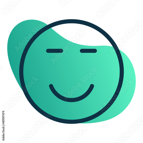 Smile icon photo