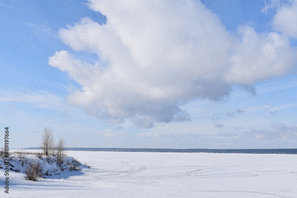 winter sky, river bank, embankment, river bank, snowy, beautiful nature winter sky, river bank, embankment, river bank, snowy, beautiful nature