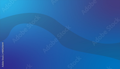 Abstract background of dark blue gradient colors with elegant wave. Abstract background illustration