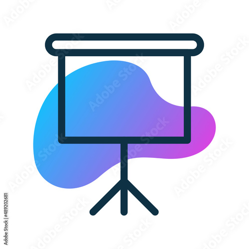 Projection Screen Icon