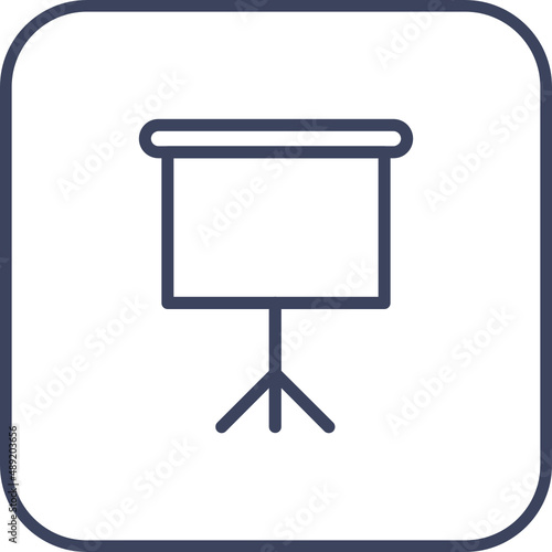 Projection Screen Icon