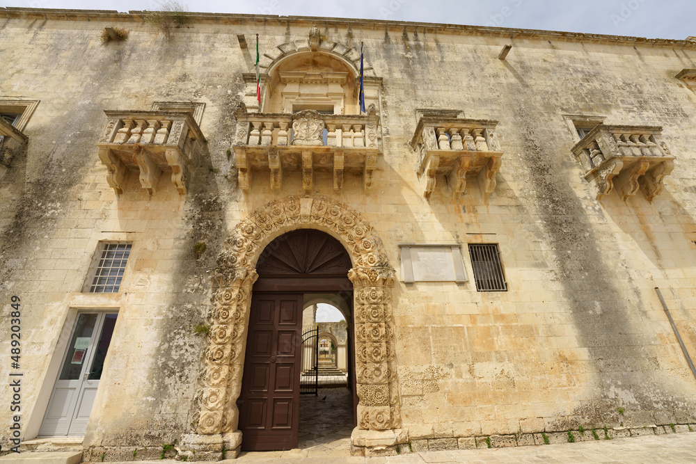 Sternatia,Lecce province, Apulia: abbey  in Baroque style