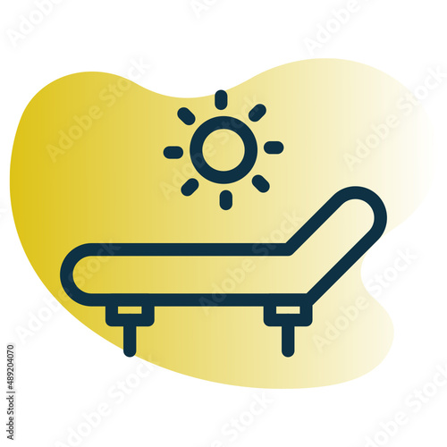 Sun Bed Icon