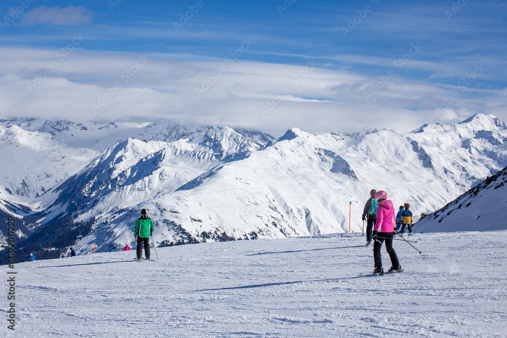 Skigebiet Parsenn, Davos (Schweiz)