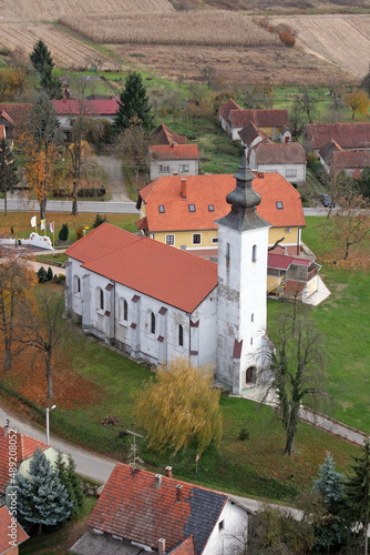 Parish Church Visitation of the Virgin Mary in Gornji Draganec, Croatia photo