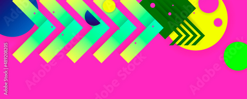 21 01 яркие летниеSummer Art Neon Trend Bright color design backgrounds template summer juicy background with geometric elements