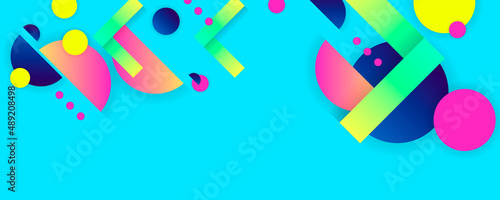 21 01 яркие летниеSummer Art Neon Trend Bright color design backgrounds template summer juicy background with geometric elements