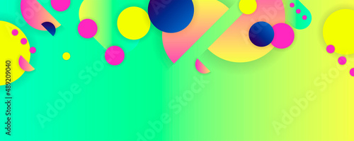 21 01 яркие летниеSummer Art Neon Trend Bright color design backgrounds template summer juicy background with geometric elements