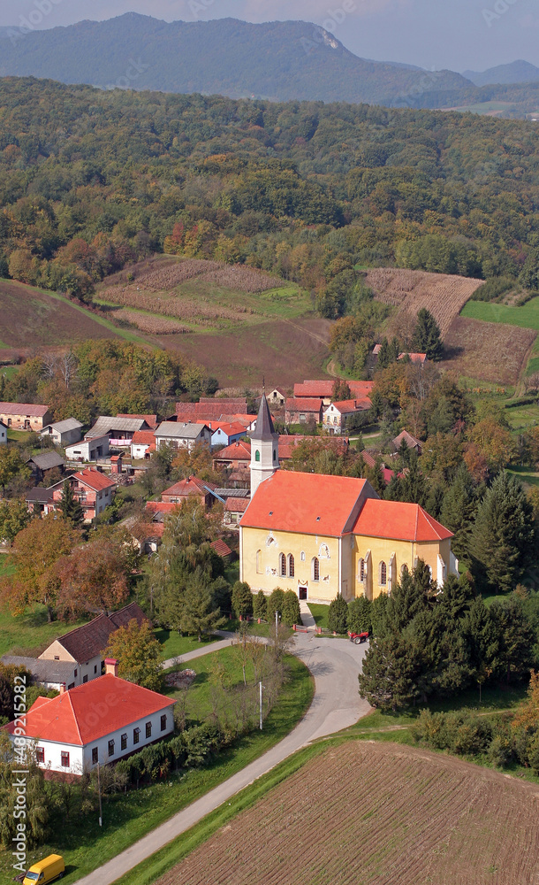 Church of the Assumption of the Virgin Mary in Glogovnica, Croatia