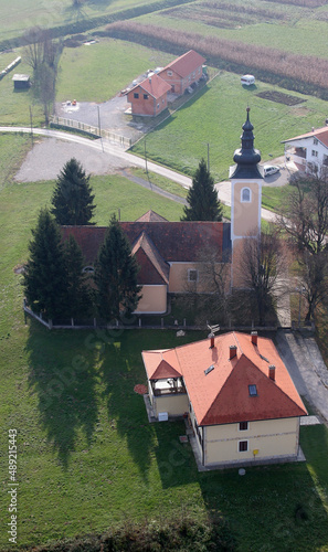 Parish Church of Saint Nicholas in Donja Zelina, Croatia photo