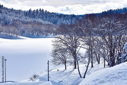 北海道の自然・冬・雪