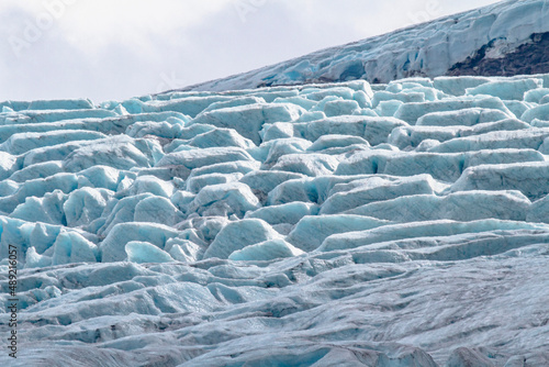 Gletscherzunge des Svartisen Gletscher