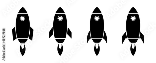 Rocket Icon Vector