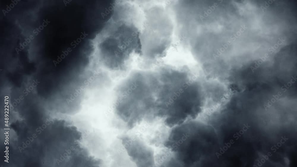Lightning Storm Background Loop stock Lightning Storm Background Loop stock