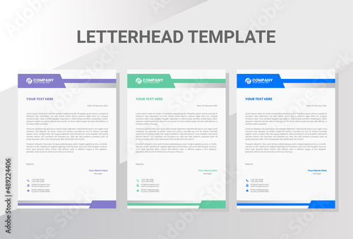 Professional Business company letterhead