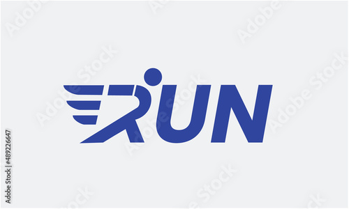 Run logo design