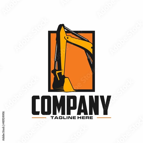 bucket excavator logo
