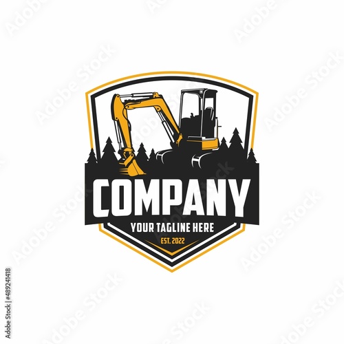 mini excavator logo