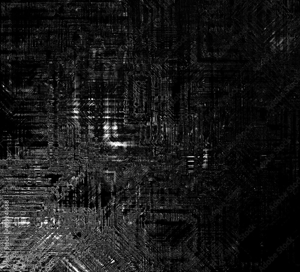 Dark grungy black and white abstract background texture with crazed glass effect Dark grungy black and white abstract background texture with crazed glass effect