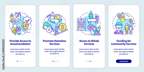 Things government must do onboarding mobile app screen