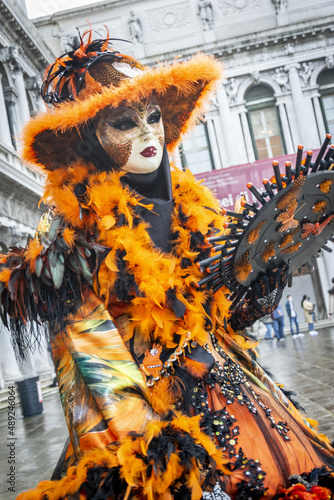 Costumes du carnaval de Venise 2022, Italie