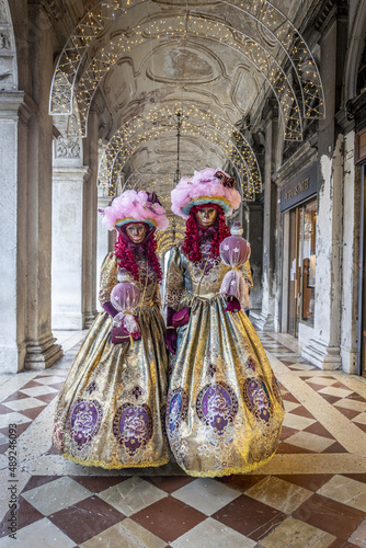 Costumes du carnaval de Venise 2022, Italie