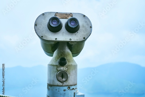 Foto Coin-operated binoculars