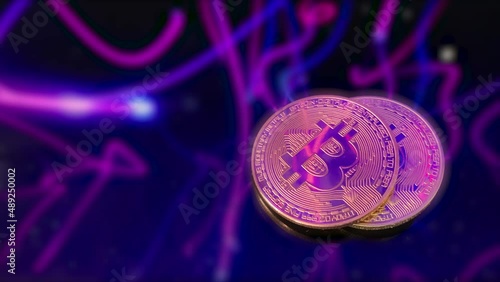 Bitcoin, ethereum, lightcoin crypto currency video