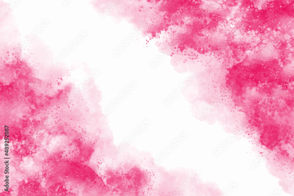 Obraz premium Abstract splashed watercolor textured background