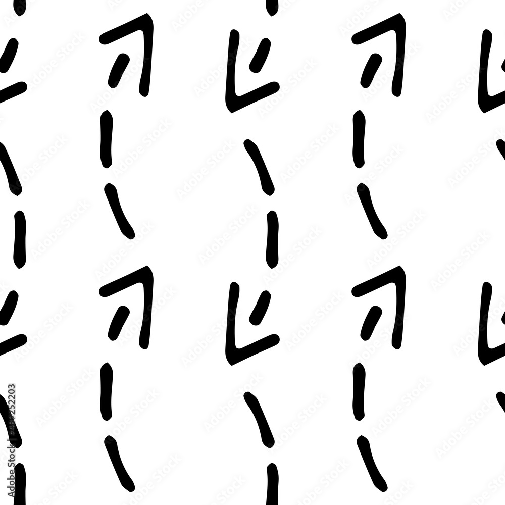 a pattern of black dotted arrows. a seamless pattern of arrows often placed vertically, drawn in the style of black doodles with short strokes of a curved triangle for a design template a pattern of black dotted arrows. a seamless pattern of arrows often placed vertically, drawn in the style of black doodles with short strokes of a curved triangle for a design template