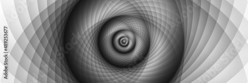 abstract silver color geometric shape with copy space modern white and light grey square overlapped pattern on background with shadow simple and minimal banner design