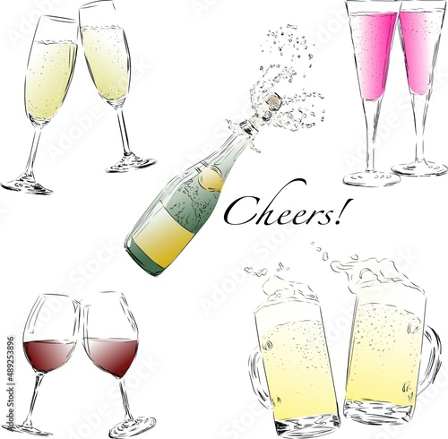 乾杯　いろいろセット
